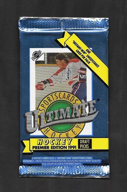 1991/92 Ultimate Hockey Draft Picks Pack