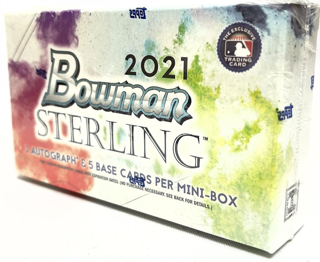 2021 Topps Bowman Sterling MLB Baseball Hobby Box - Pastime Sports & Games
