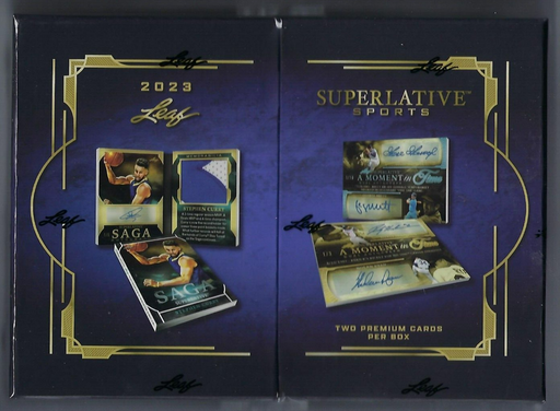 2023 Leaf Superlative Multi-Sport Hobby Box - Pastime Sports & Games