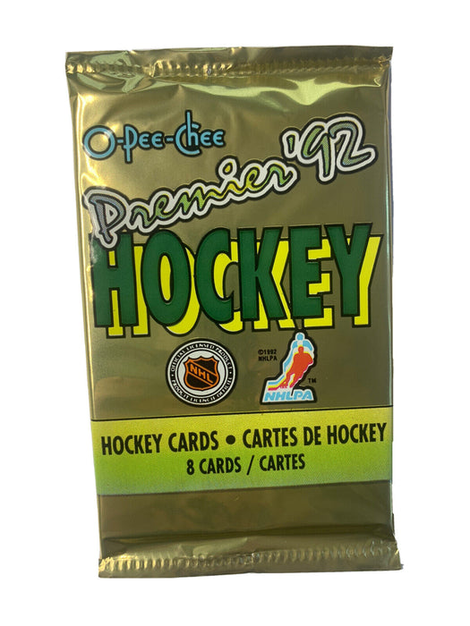 1991/92 O-Pee-Chee Premier NHL Hockey Hobby Box - Pastime Sports & Games