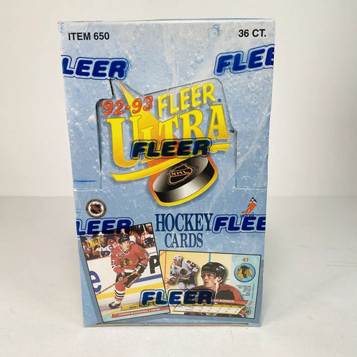 1992/93 Fleer Ultra Series 1 / One NHL Hockey Pack / Box