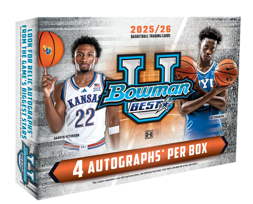 2025/26 Topps Bowman Best University Basketball Hobby Box/Case