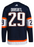 Edmonton Oilers Leon Draisaitl 2022/23 Reverse Retro Adidas Blue Hockey Jersey - Pastime Sports & Games