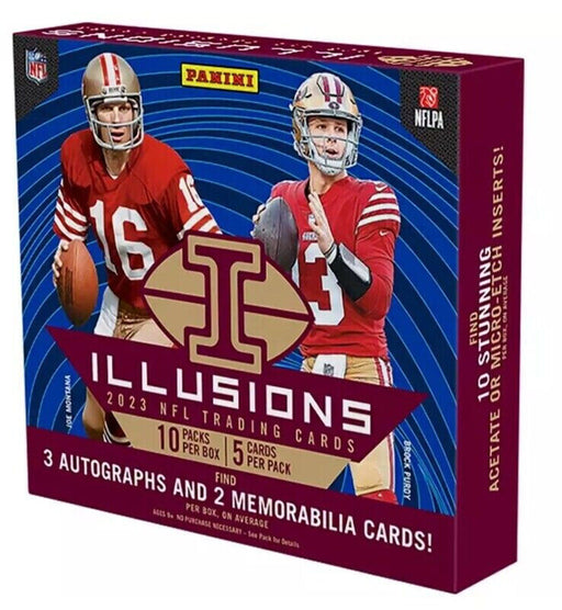 2023 Panini Illusions NFL Hobby Football Box - Pastime Sports & Games