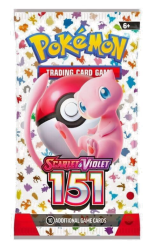 Pokemon 151 Booster Pack - Pastime Sports & Games