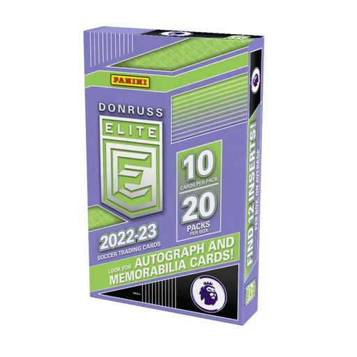 2022/23 Panini Donruss Elite EPL Soccer Retail Box/Case