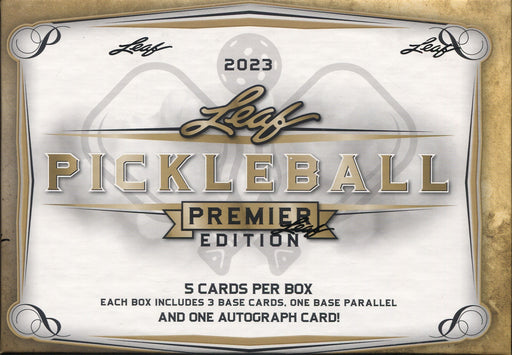 2023 Leaf Exotic Pickleball Premier Edition Hobby Box - Pastime Sports & Games