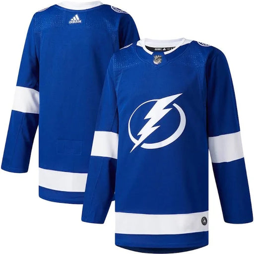 Tampa Bay Lightning 2017/18 Home Adidas Blue Hockey Jersey - Pastime Sports & Games