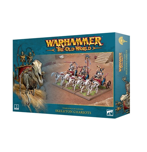 Warhammer The Old World Tomb Kings Of Khemri Skeleton Chariots (07-11) - Pastime Sports & Games
