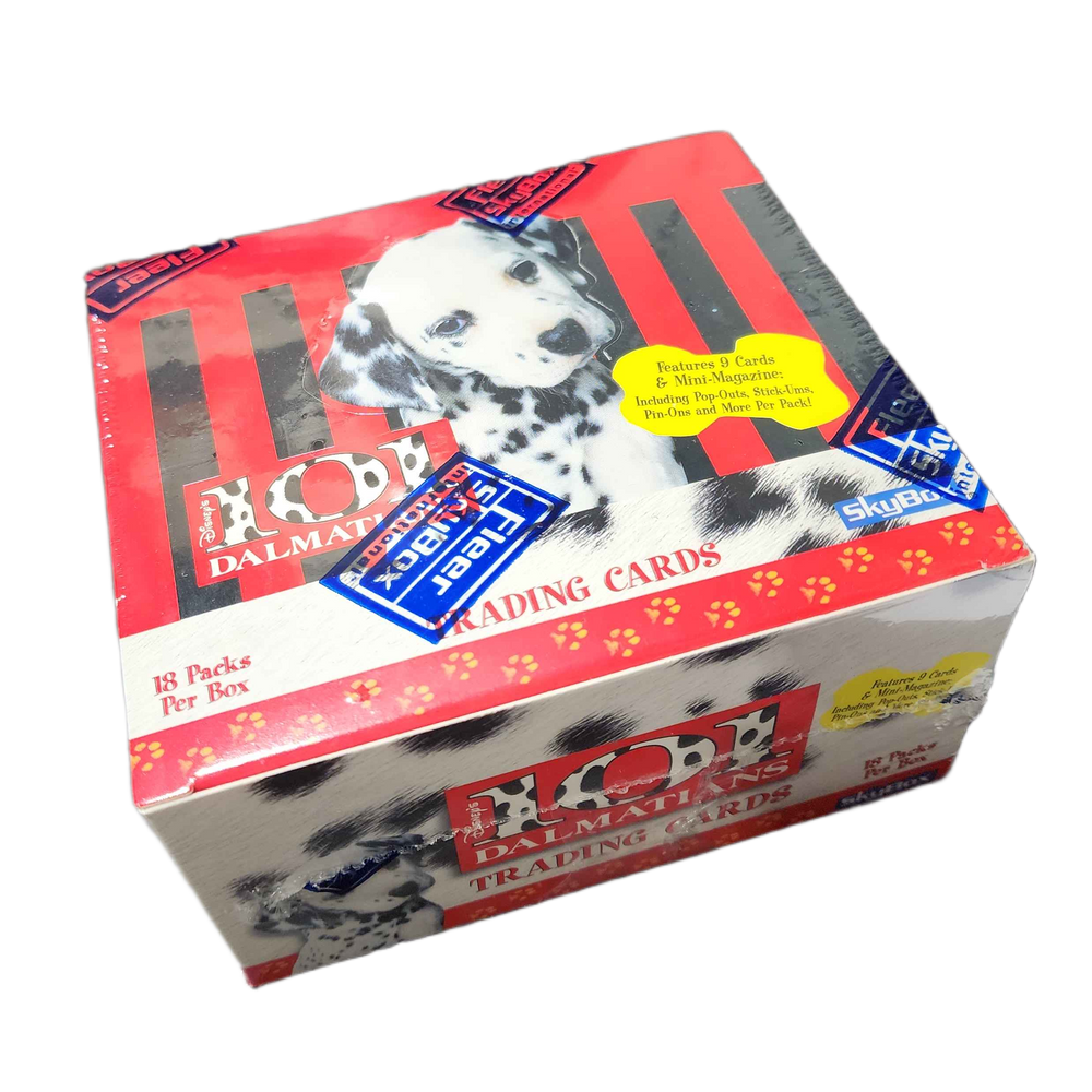 1996 SkyBox Disney 101 Dalmatians Trading Cards Box - Pastime Sports & Games