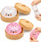 Squishy Surprise Rainbow Dumpling Sparkle Hard Squeeze Toy Slow Rebound Soft Stress Relief Toy