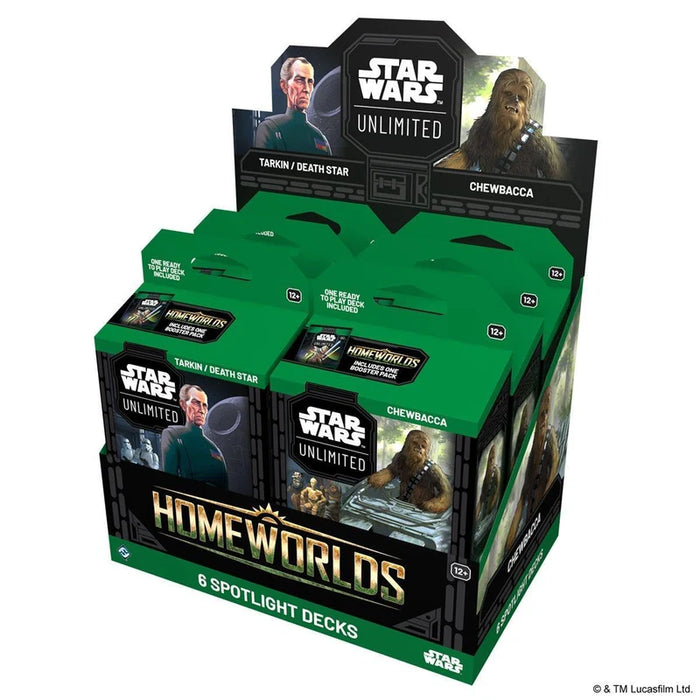 Star Wars: Unlimited - Homeworlds Spotlight Decks
