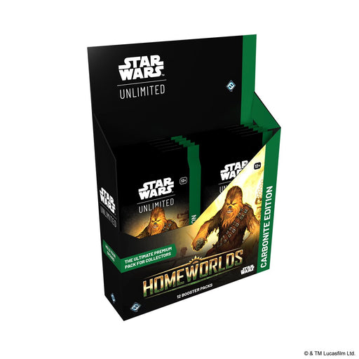 Star Wars: Unlimited - Homeworlds Carbonite Booster Box/Case