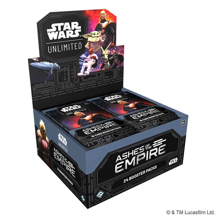 Star Wars Unlimited - Ashes of the Empire Booster Box/Case