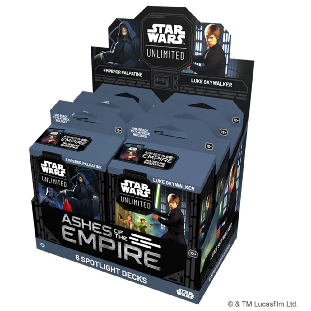 Star Wars Unlimited - Ashes of the Empire Spotlight Decks