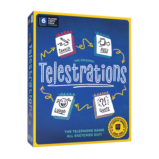 Telestrations 6 Player Party Pack - Pastime Sports & Games