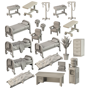 Terrain Crate Hospital Ward - Pastime Sports & Games