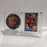 Theoren Fleury Autographed Card & Calgary Flames Puck Display