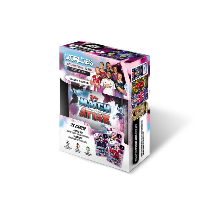 2025/26 Topps Match Attax Soccer Champions League Mini Tins/Case