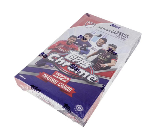 2022 Topps Chrome MLS Major League Soccer Hobby Box - Pastime Sports & Games