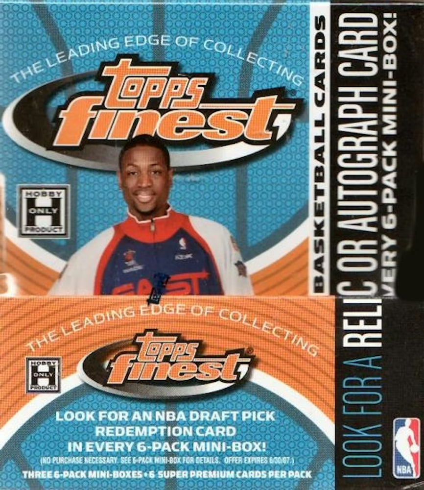 2005/06 Topps Finest Basketball Hobby Box - Pastime Sports & Games