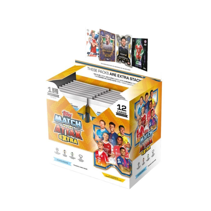 2025/26 Topps Match Attax Extra Soccer Box/Case - Pastime Sports & Games
