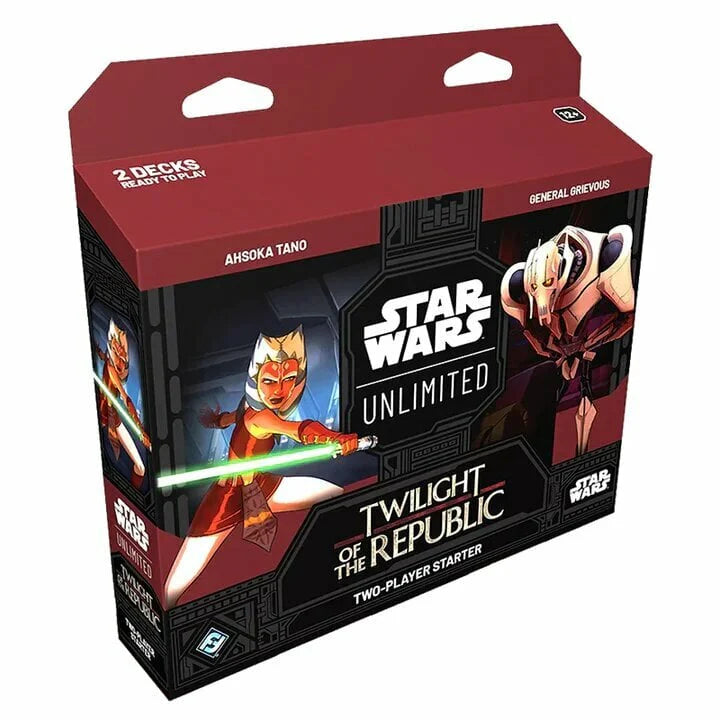 Star Wars Unlimited Twilight Of The Republic Two-Player Starter Ahsoka Tano & General Grievous