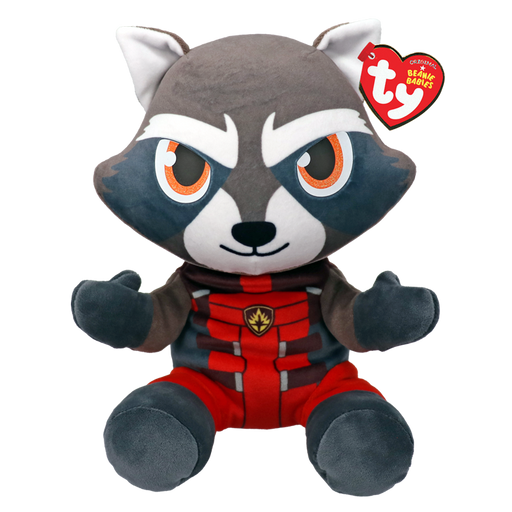 Ty Beanie Babies Floppy Marvel Rocket - Pastime Sports & Games