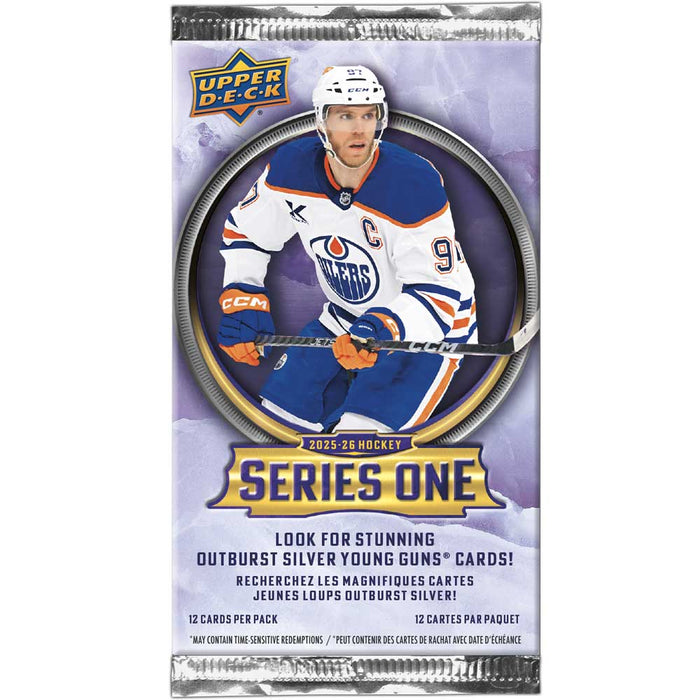 2025/26 Upper Deck Series 1/One NHL Hockey Tin/Case