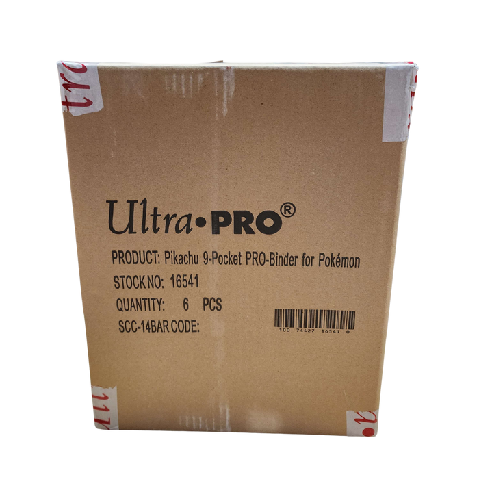 Ultra Pro 9-Pocket Pro-Binder Pokemon Pikachu Face