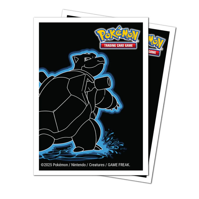 Ultra Pro Apex Deck Protector Sleeves Pokemon Blastoise - Pastime Sports & Games