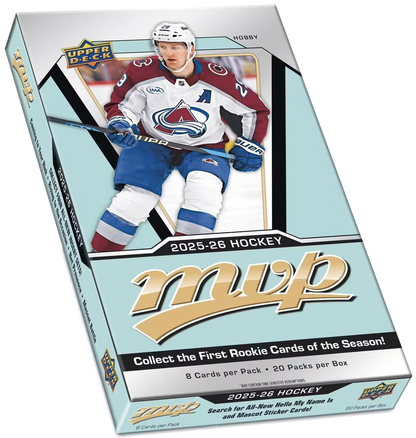 2025/26 Upper Deck MVP NHL Hockey Hobby Box/Case - Pastime Sports & Games