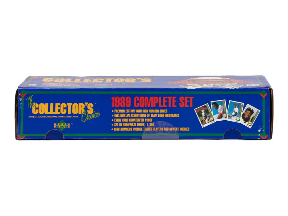 1989 Upper Deck MLB Baseball Factory Set - Pastime Sports & Games