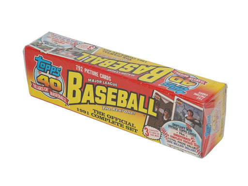 1991 Topps MLB Baseball Factory Set - Pastime Sports & Games