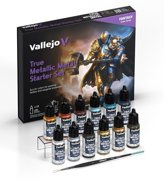 Vallejo True Metallic Metal Starter Set