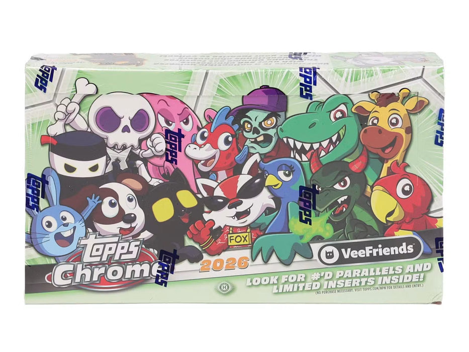 2026 Topps Chrome VeeFriends Hobby Box