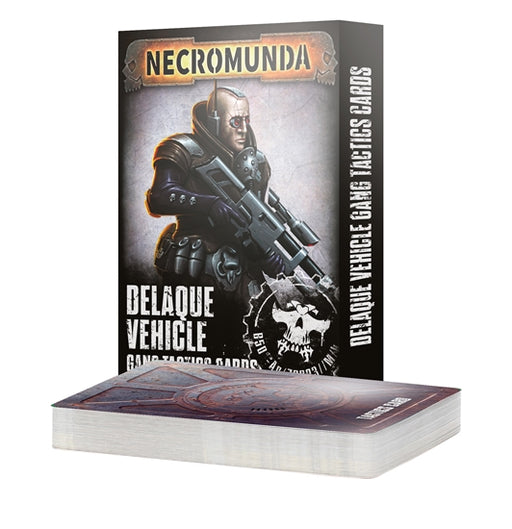 Necromunda Delaque Vehicle Gang Tactics Cards (301-21) - Pastime Sports & Games
