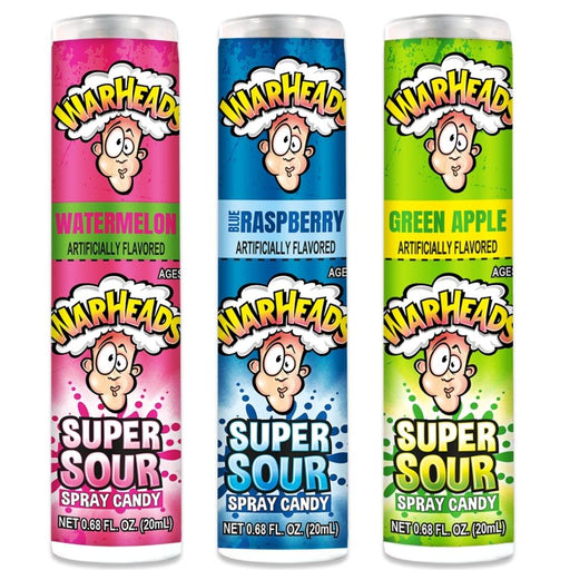 Warheads Super Sour Spray Candy - Pastime Sports & Games