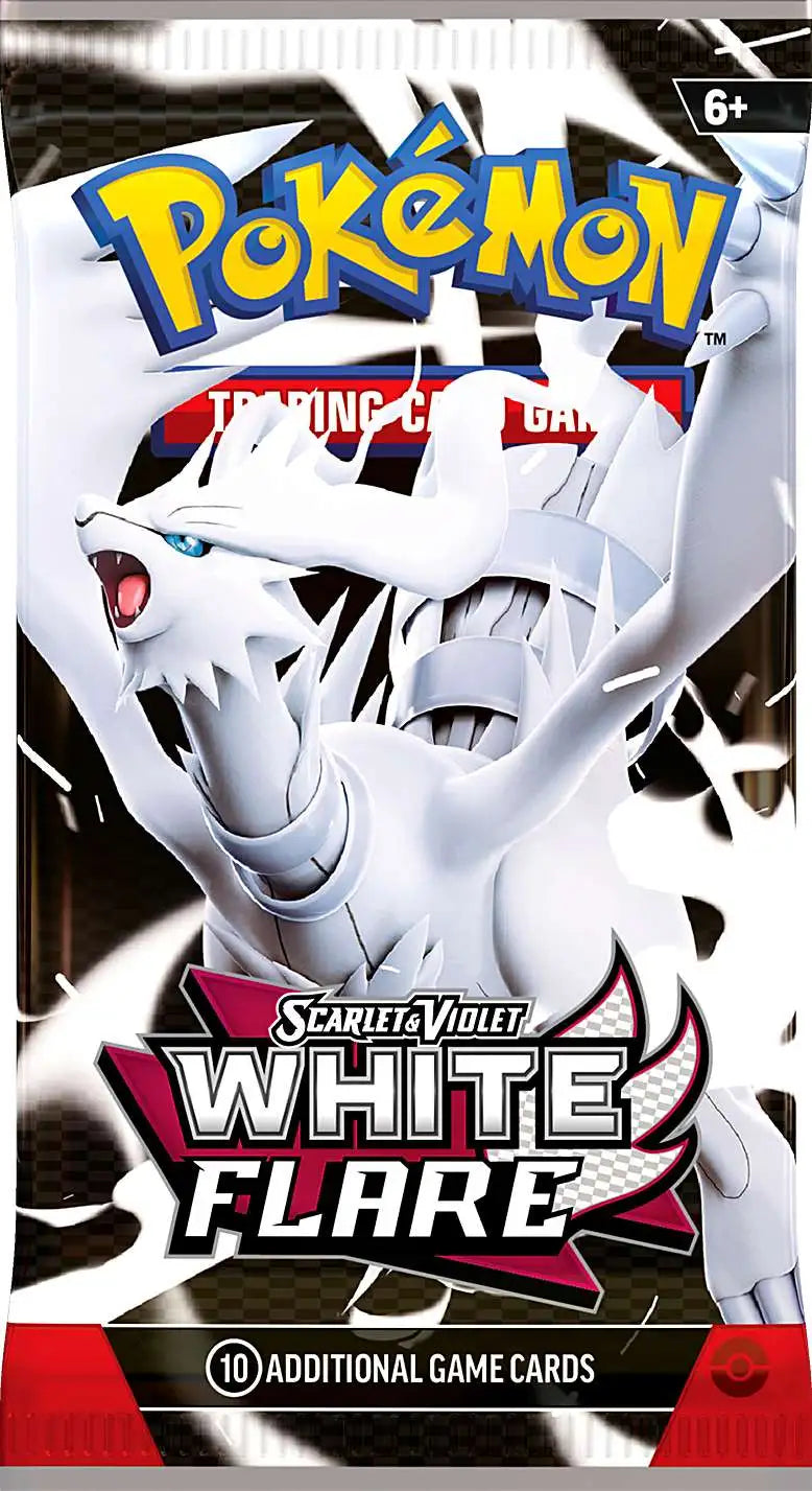 Pokemon White Flare Booster Pack– Pastime Sports & Games