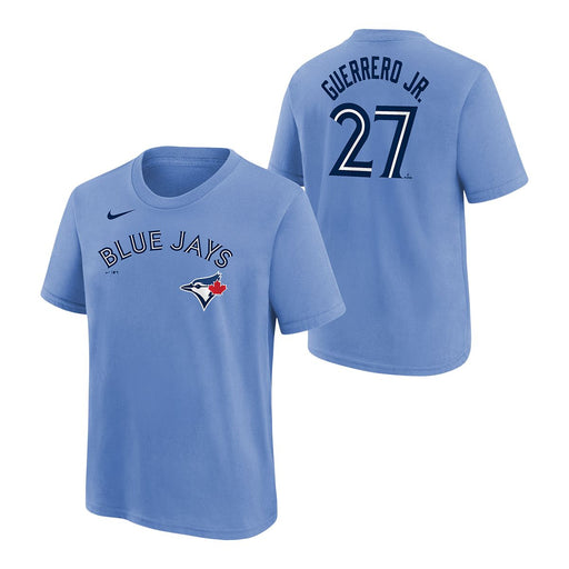 Vladimir Guerrero Jr. Toronto Blue Jays Midnight Navy Fuse N&N Alternate T-Shirt - Pastime Sports & Games