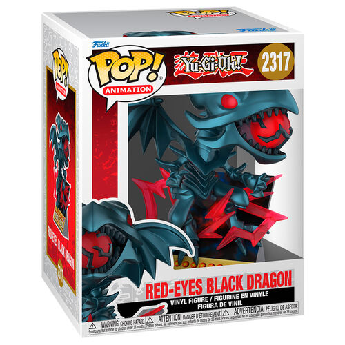 Funko Pop! Animation Yu-Gi-Oh! Red-Eyes Black Dragon #2317