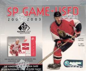 2002/03 SP Game Used Hockey Hobby Box - Pastime Sports & Games