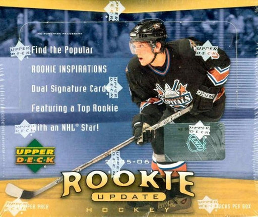 2005/06 Upper Deck Rookie Update Hockey Hobby Box - Pastime Sports & Games
