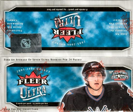 2005/06 Fleer Ultra Hockey 24 pack Box - Pastime Sports & Games