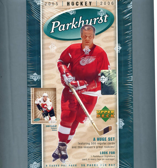 2005/06 Upper Deck Parkhurst Hockey Hobby Box - Pastime Sports & Games