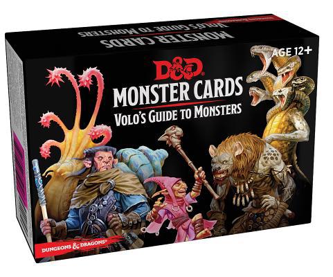 Dungeons & Dragons Monster Cards: Volo's Guide To Monsters - Pastime Sports & Games