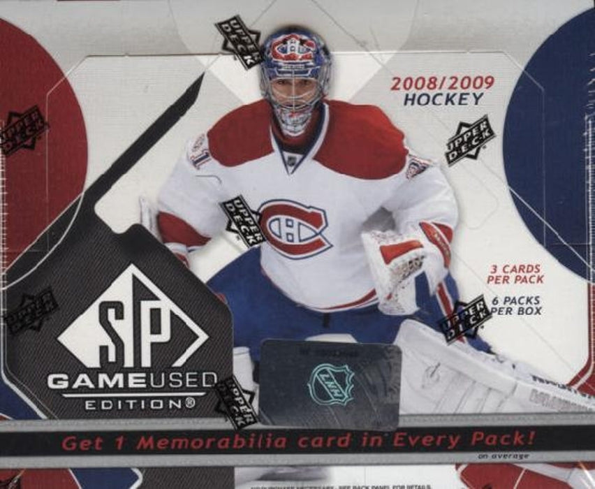 2008/09 SP Game Used Hockey Hobby Box - Pastime Sports & Games