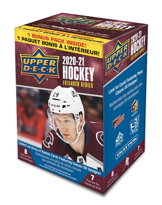 2020/21 Upper Deck Extended Hockey Blaster Box - Pastime Sports & Games