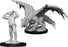 Dungeons & Dragons Nolzur's Marvelous Miniatures Green Dragon Wyrmling & Afflicted Elf (90029) - Pastime Sports & Games