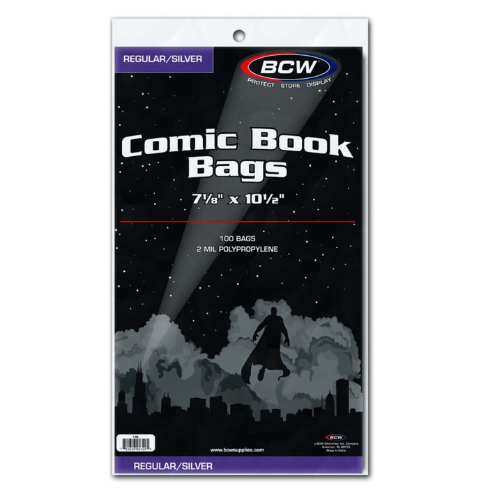 BCW Comic Book Bags - Pastime Sports & Games